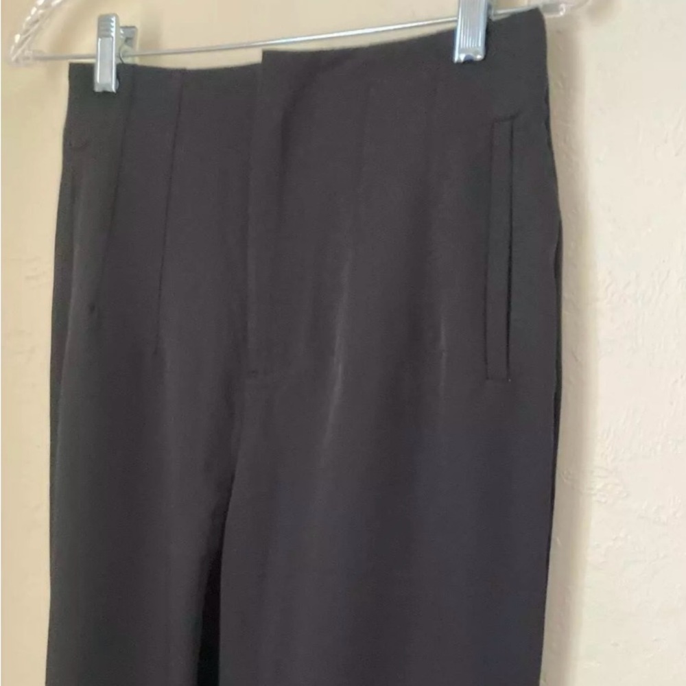 EUC Halara Women's Black Pants Size S Casual Faux Pockets Straight Leg